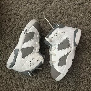 Cool grey Jordan 6 retro toddlers